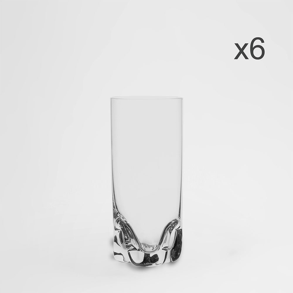 Jogo de Copos Altos Trio Cristal Eco 300 ml 6 Peças - Bohemia