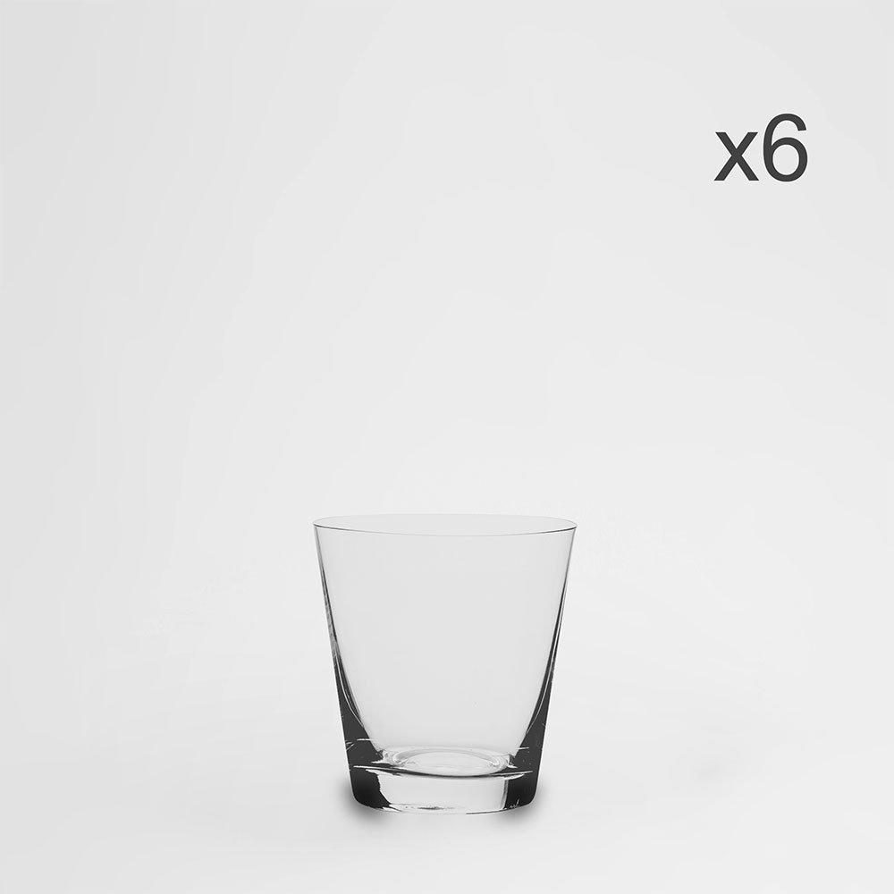 Jogo de Copos para Whisky Jive Cristal Eco 330 ml 6 Peças - Bohemia