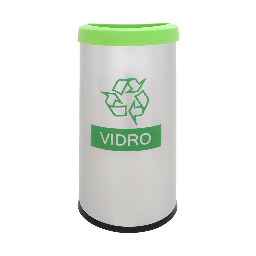Lixeira Seletiva Recycling Vidro 40,5 L - Brinox
