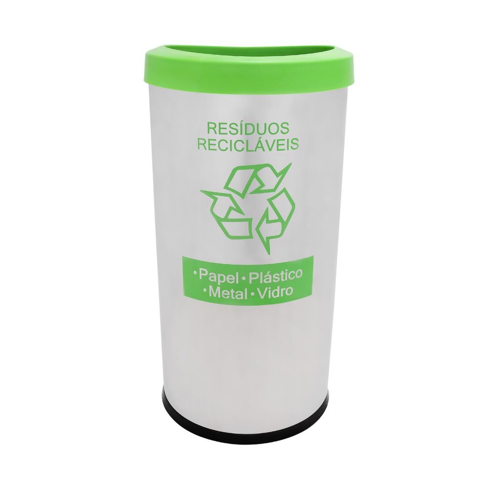 Lixeira Seletiva Recycling Recicláveis 40,5 L - Brinox