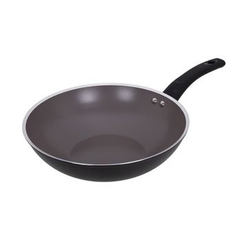 Panela Wok LAGOSTINA (Aço Inox- 30cm)