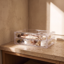 Organizador Acess 2 Gavetas Home Style Beauty 32cm x 20cm