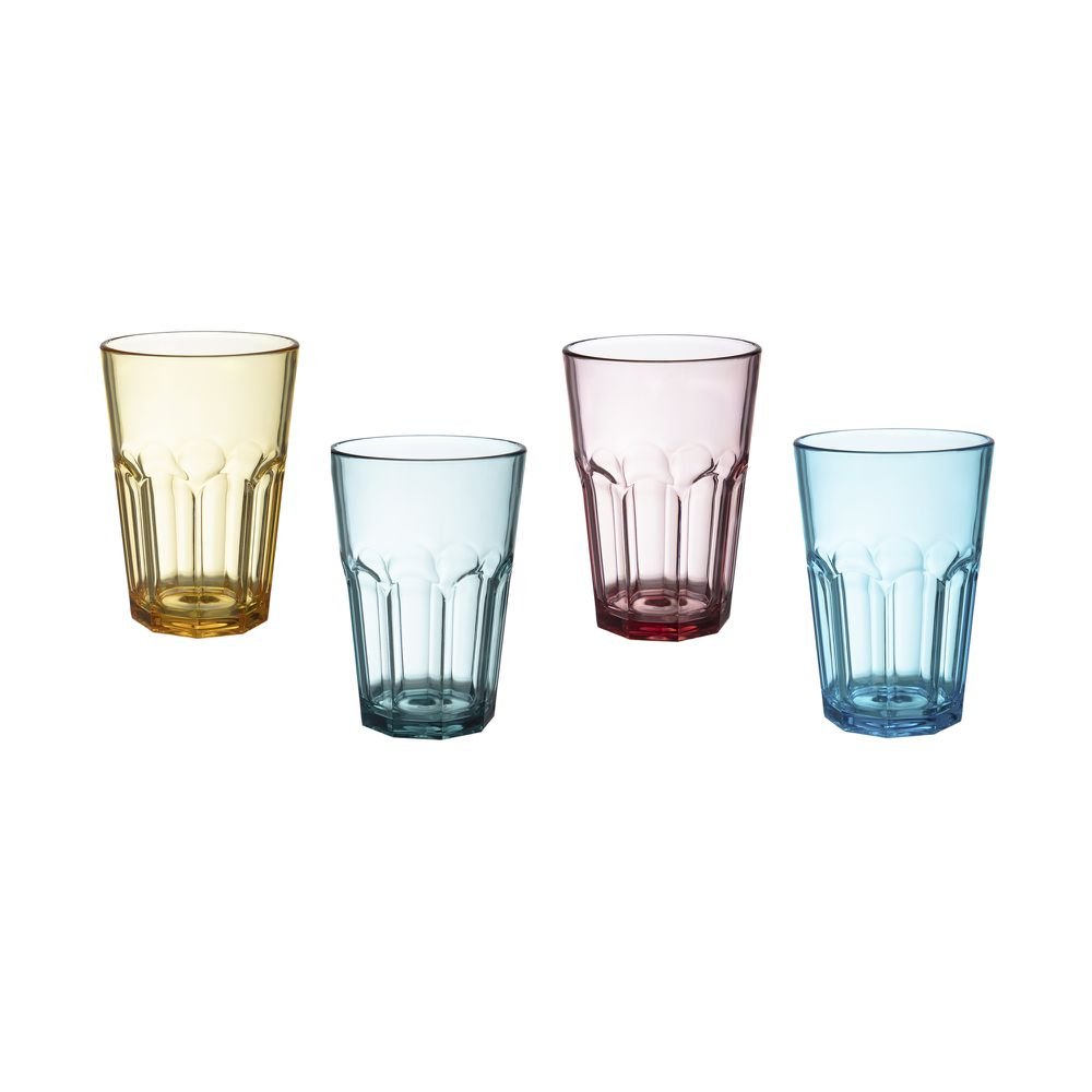 Jogo de Copo Alto Drops 480 ml 4 Peças - Home Style