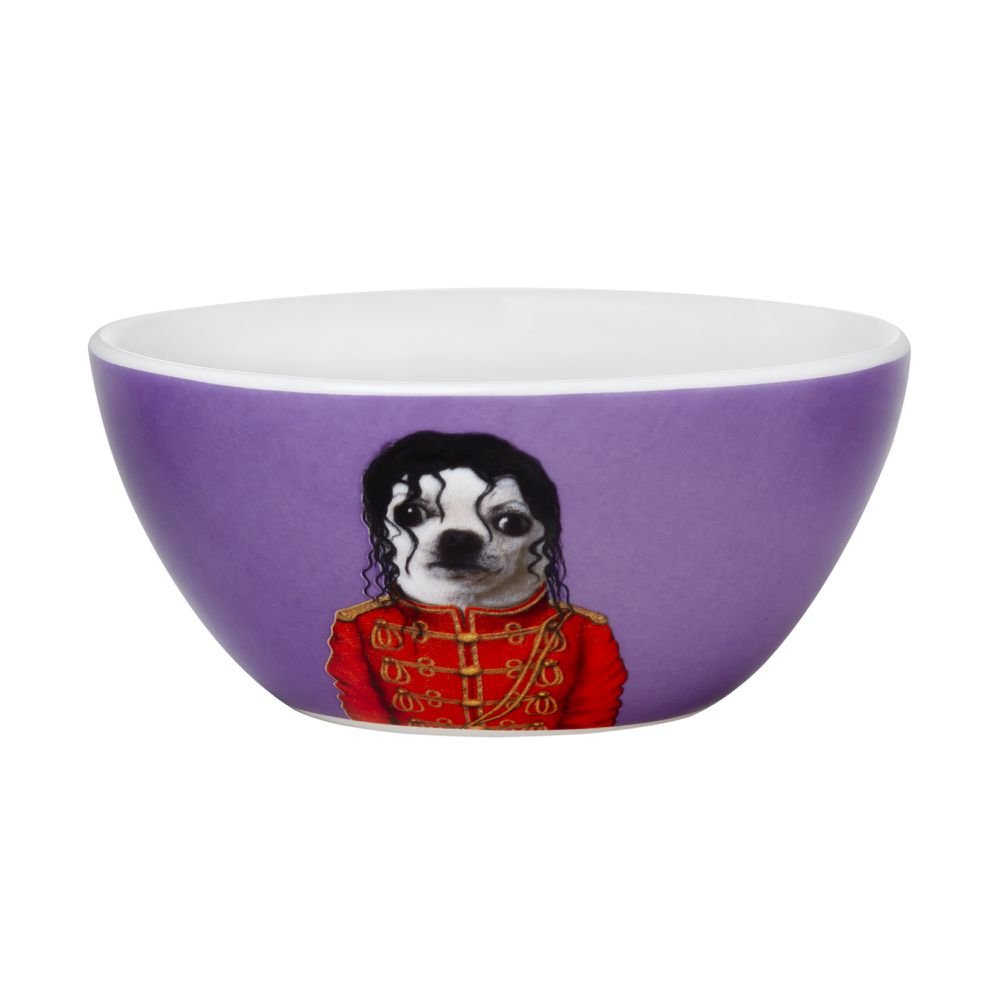 Tigela Pets Rock Michael 550 ml
