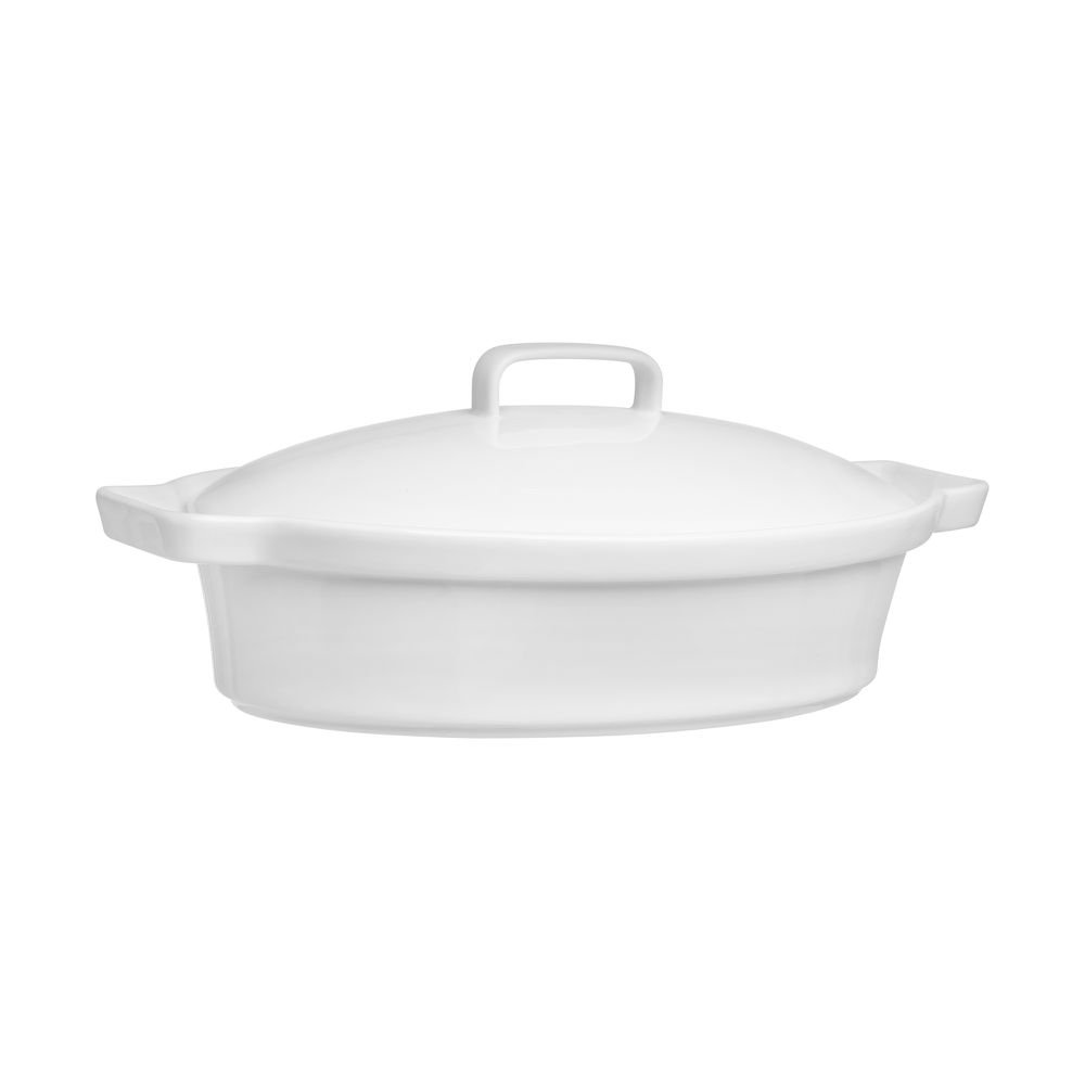 Travessa Refratária Oval com Tampa Host 2,4 L