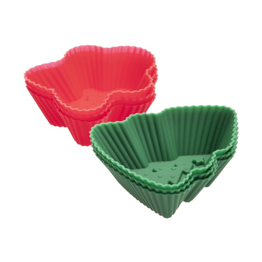 Jogo de Mini Molde Cupcake Ginger 6 Peças - Home Style