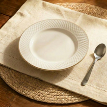 Prato de Sobremesa Home Style Eclat Gold 21 cm