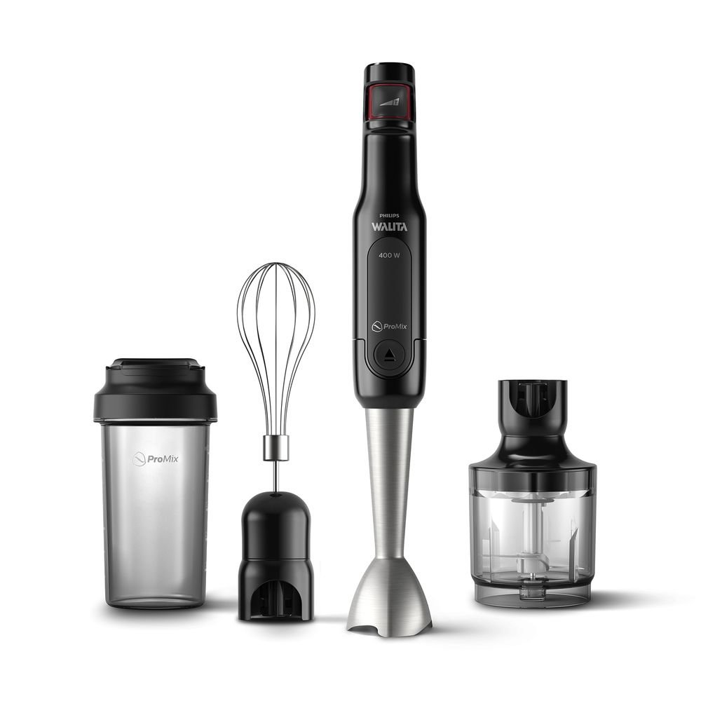 Mixer Elétrico Philips Walita Viva PRETO Shopping TudoAzul