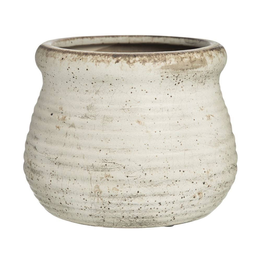Cachepot Bruni 15 CM   Home Style - Cor - BEGE