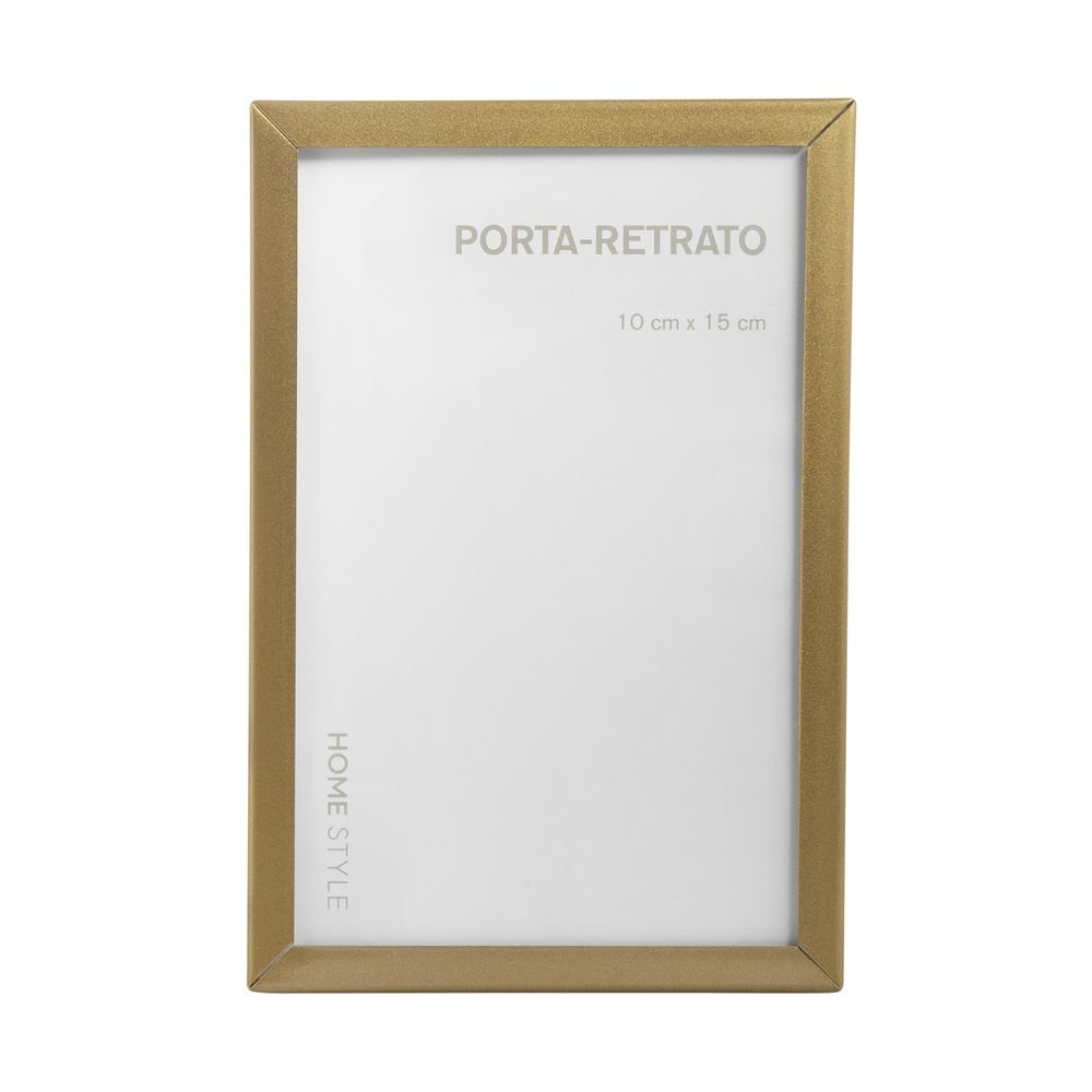Porta Retrato Home Style Spesse - Cor: DOURADO - Tamanho: 13 x 18 cm