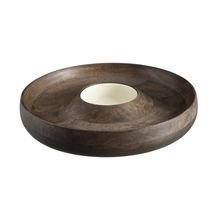 Petisqueira Home Style Blend Acácia 34 cm