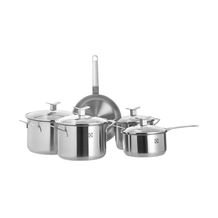 Jogo de Panelas de Indução Electrolux Design Inox Fundo Triplo 5 Peças