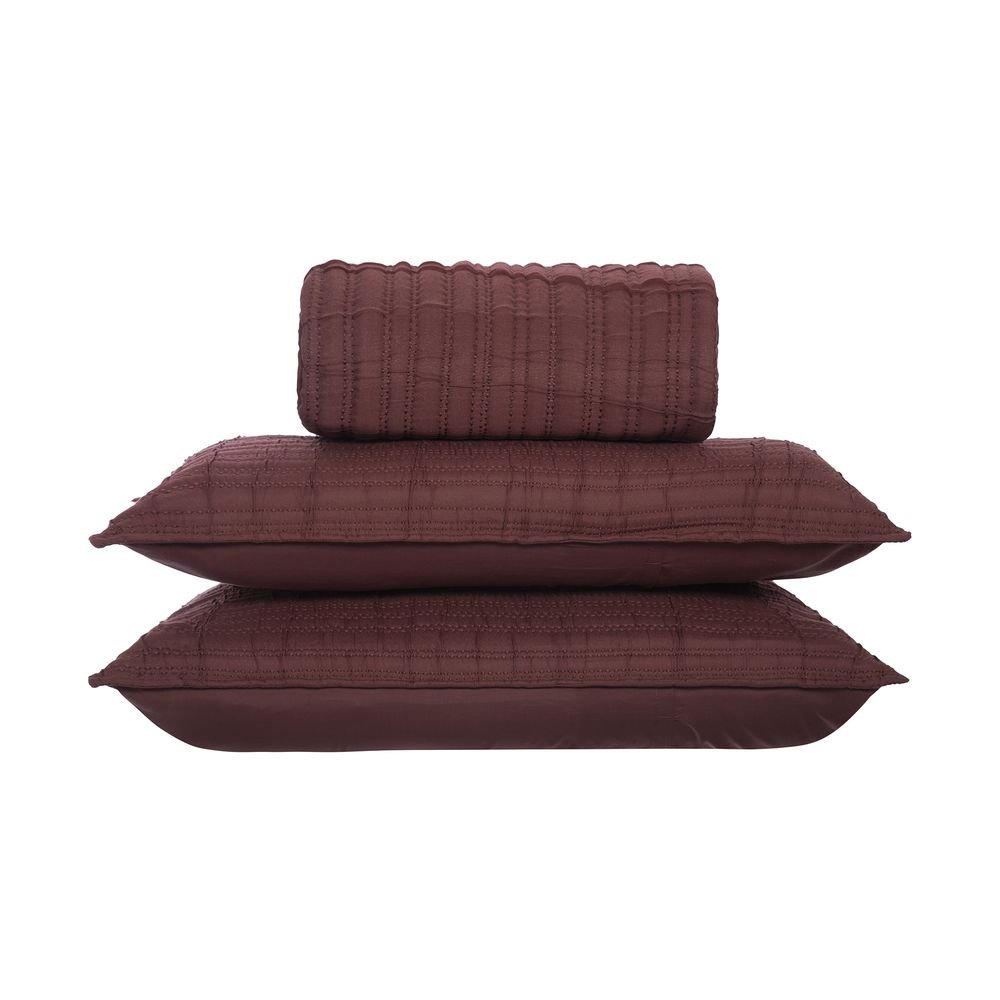 JG COLCHA PESPON 3PCS CASAL CAS HOME STYLE