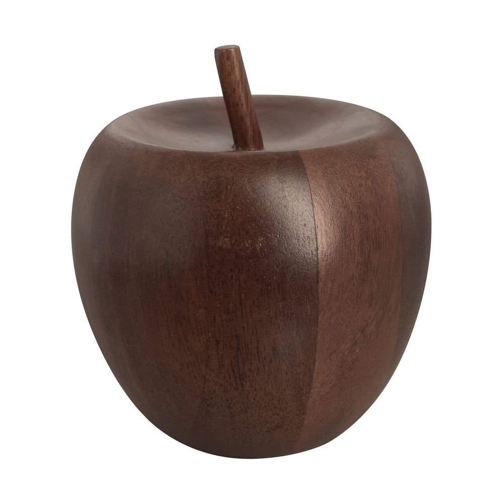 Adorno Maçã Home Style Wood