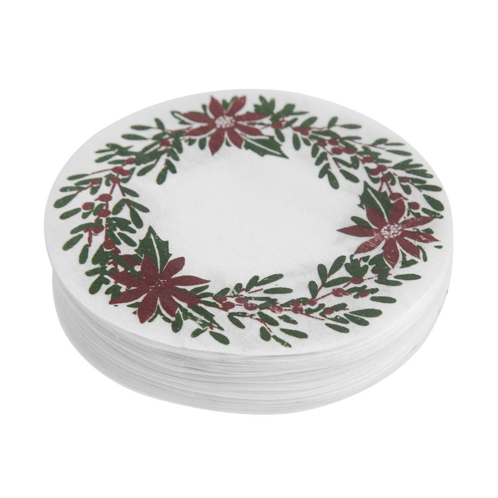 Porta Copos Natal Home Style Guirlanda