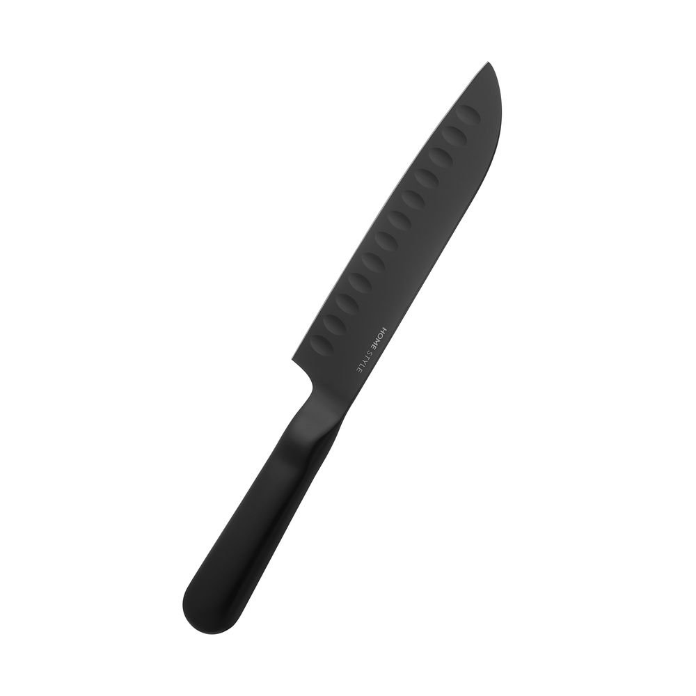 Faca Santoku Home Style Style Cocinero Black Blade
