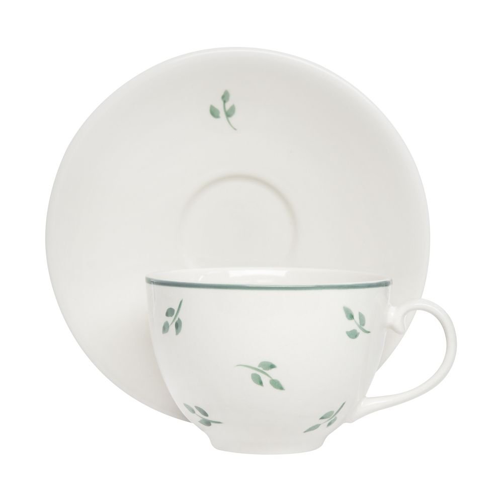 Xícara de Chá Home Style Leaf