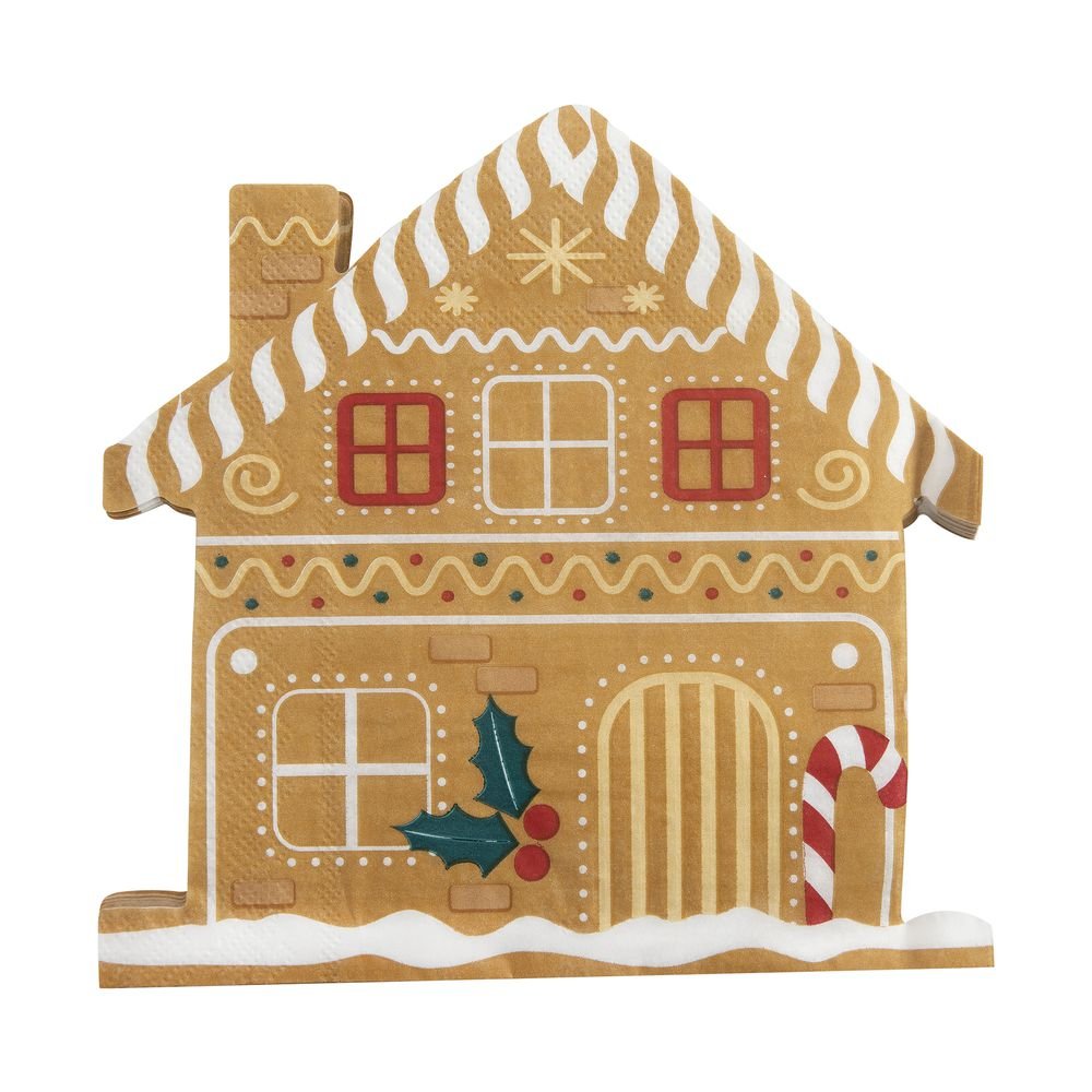 Guardanapo Descartável Home Style Natal Cookies 16 cm Guardanapo Descartável Home Style Natal Cookies 16 cm