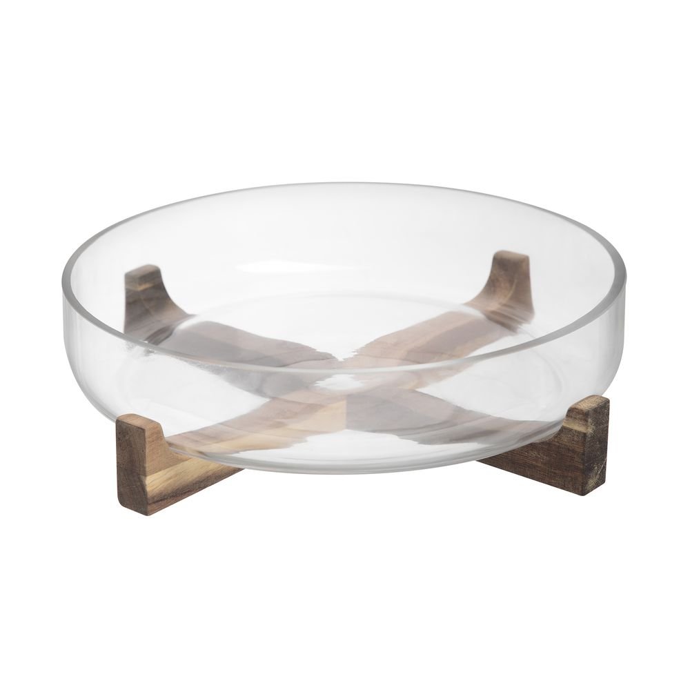 Saladeira Home Style Light Acácia 30,5 cm