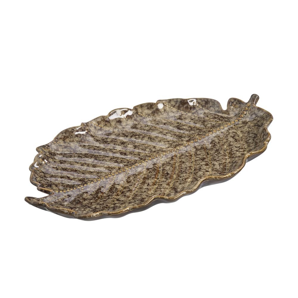 Centro de Mesa Home Style Blatt 42 cm