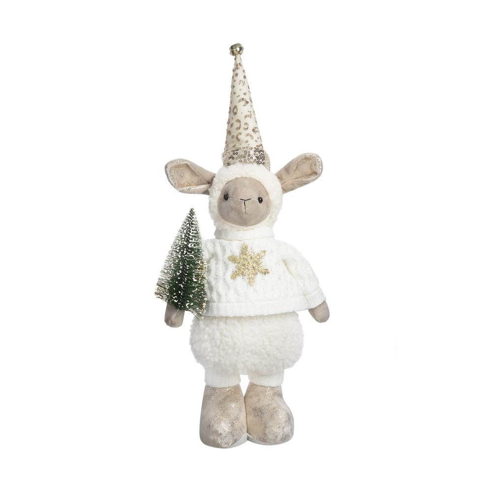 Boneco Ovelha Home Style Joy 53 cm