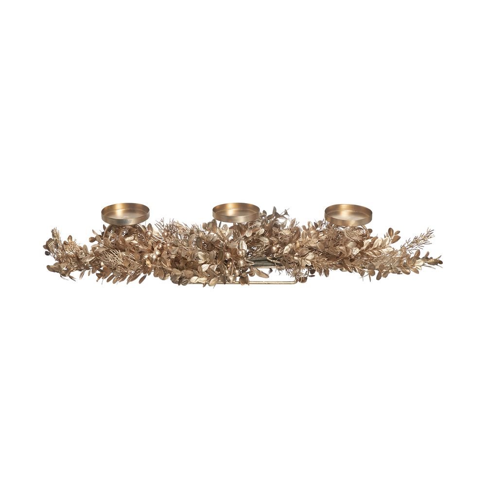 Arranjo de Natal Home Style Ster dourado 66 cm
