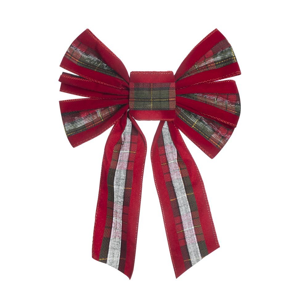 Laço Home Style Xadrez 23 cm