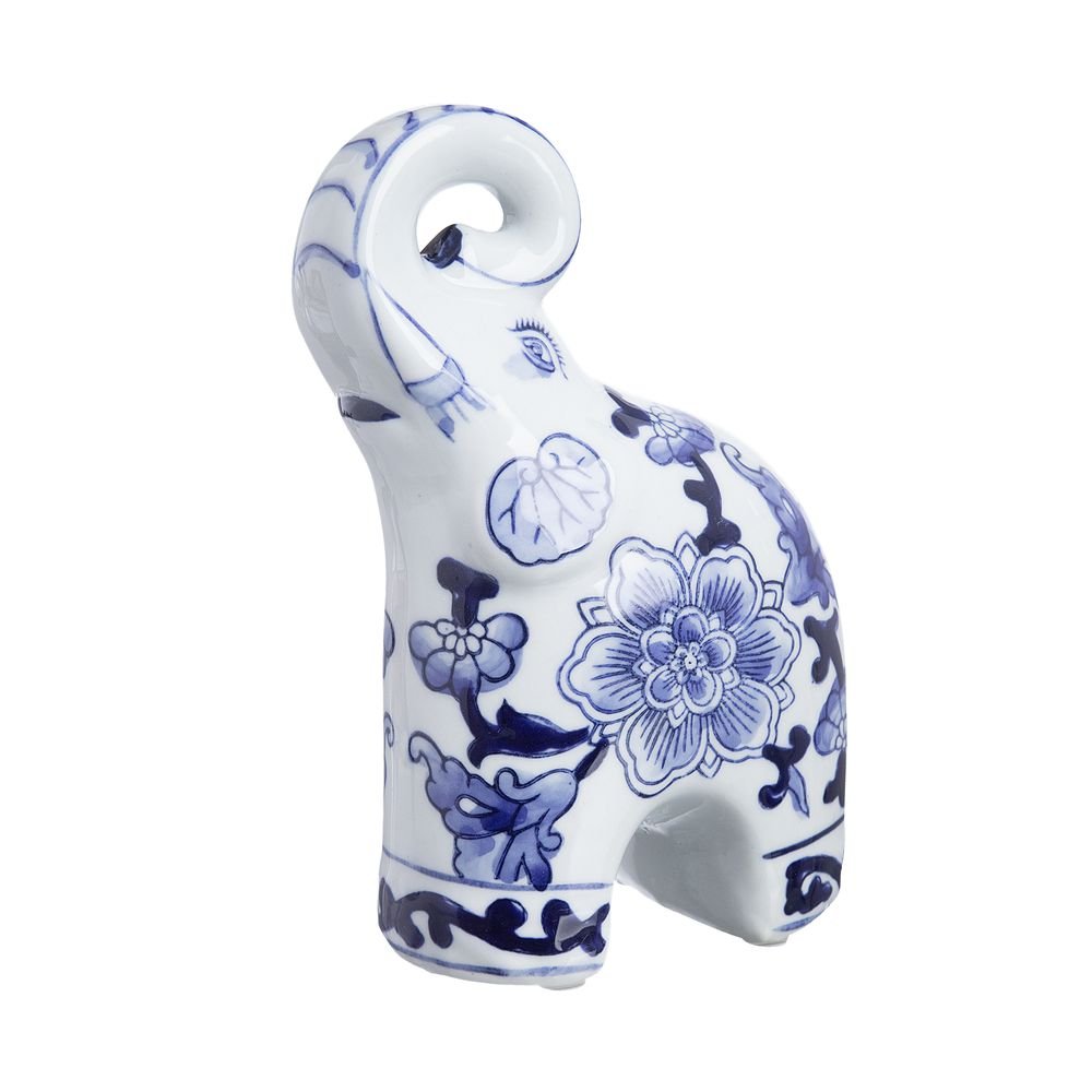 Adorno Elefante Home Style Azure 18 cm