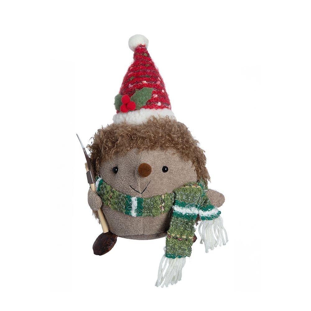 Boneco Porco Espinho Home Style Holiday 29 cm