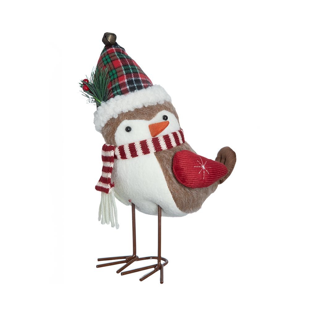 Boneco Pássaro Home Style Holiday 29 cm
