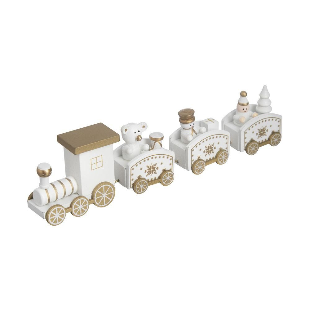 Adorno Trem Home Style Expresso Polar 20 cm