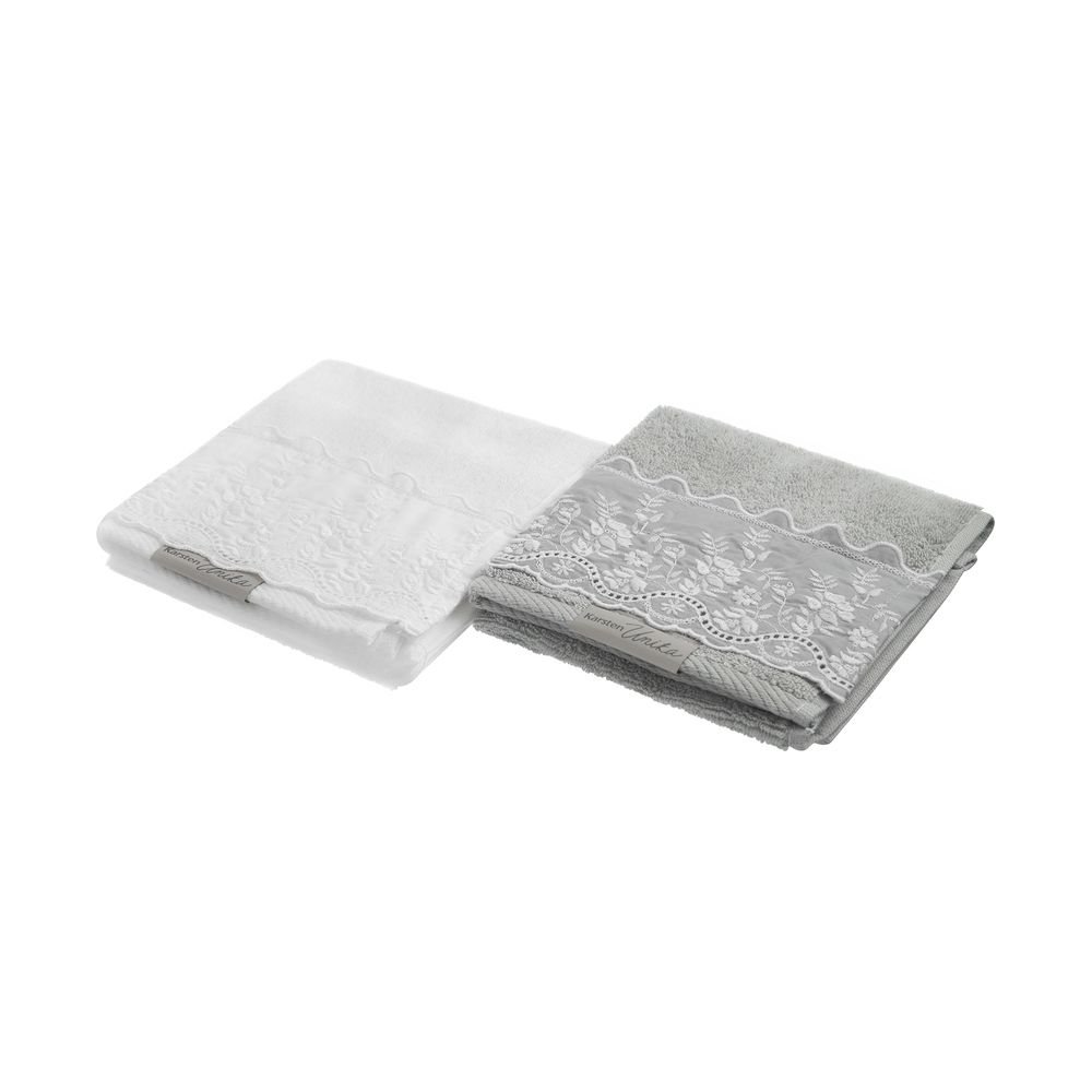 Jogo de Toalha de Lavabo Home Style by Karsten Antônia