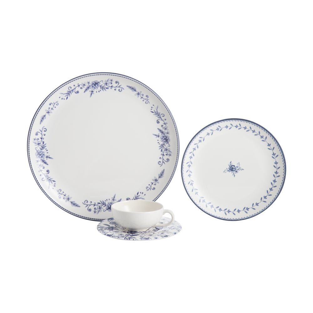 Aparelho de Jantar Blue Garden Home Style 16 Peças
