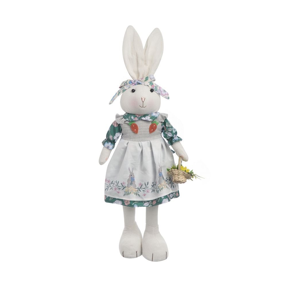 Boneco de Páscoa Coelha Home Style Marie 67 cm