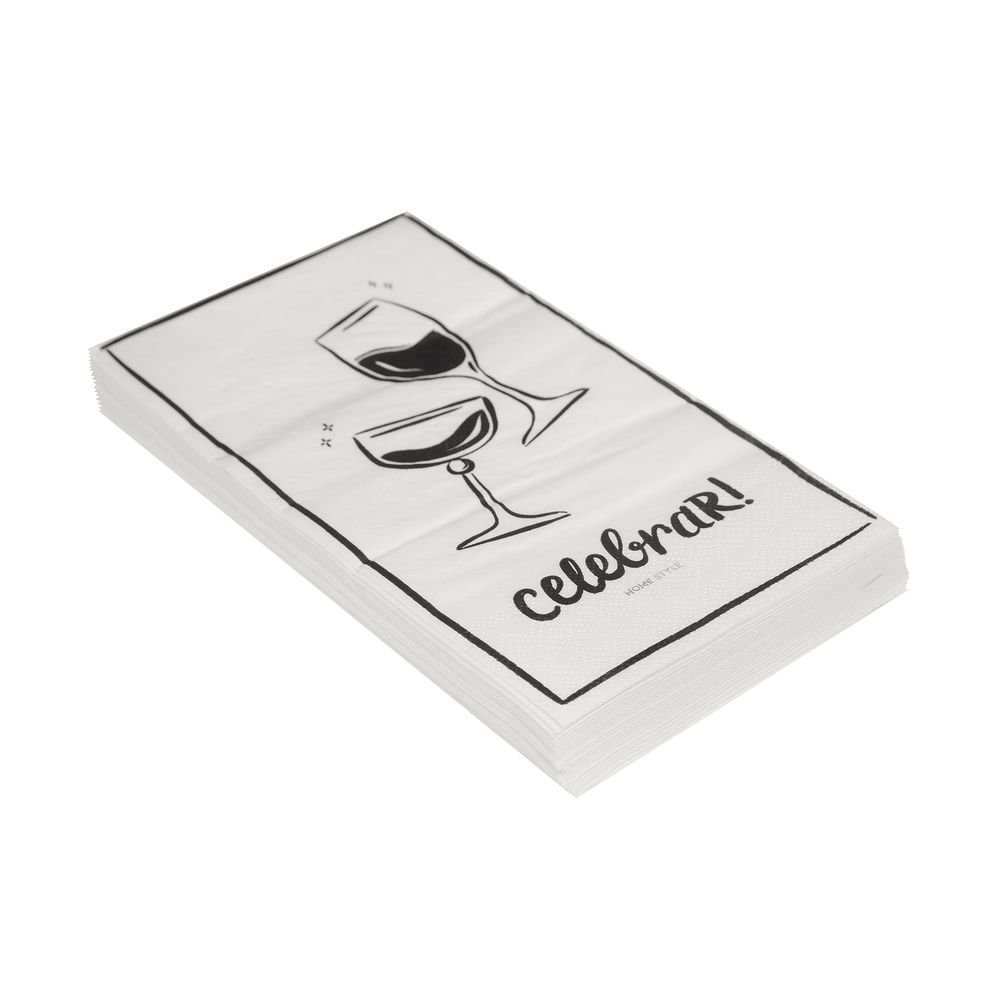 Guardanapo Descartável Home Style Celebrate 33 cm x 33 cm