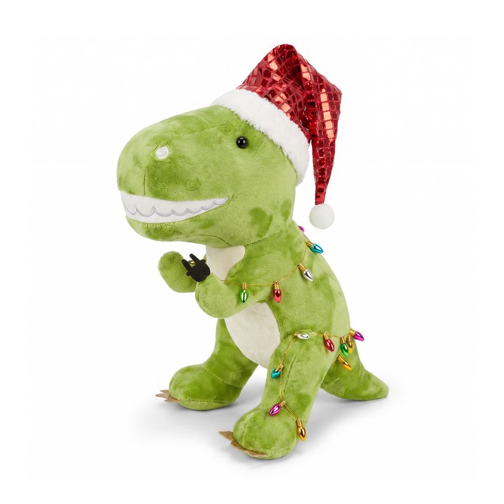 Boneco de Natal Dinossauro Home Style Dino 38 cm