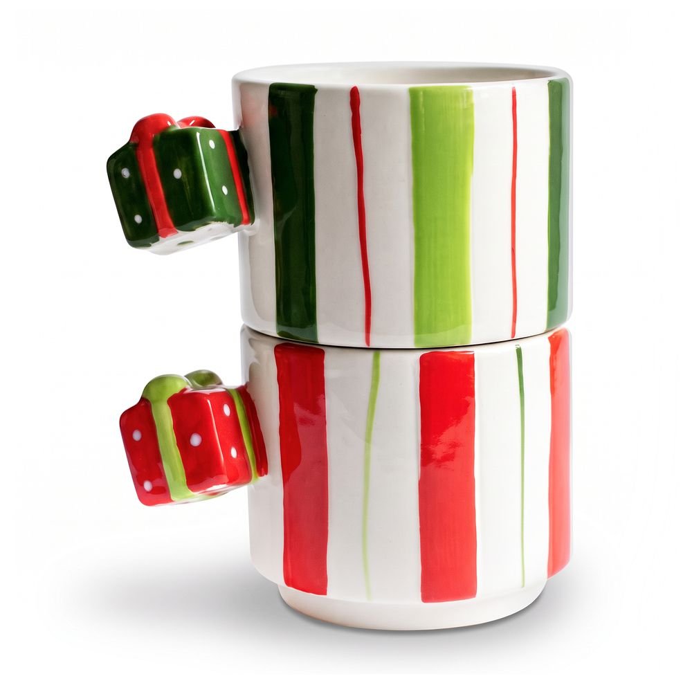 Jogo de Xícara de Chá de Natal Home Style Gift
