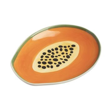 Prato de Sobremesa Home Style Papaya 17 cm