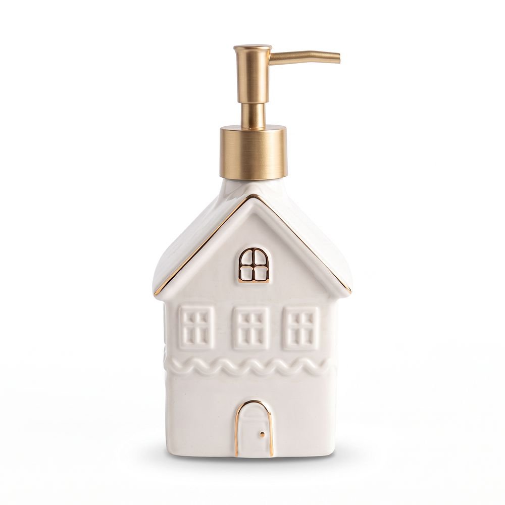 Porta Sabonete Líquido Home Style Natal Casinha