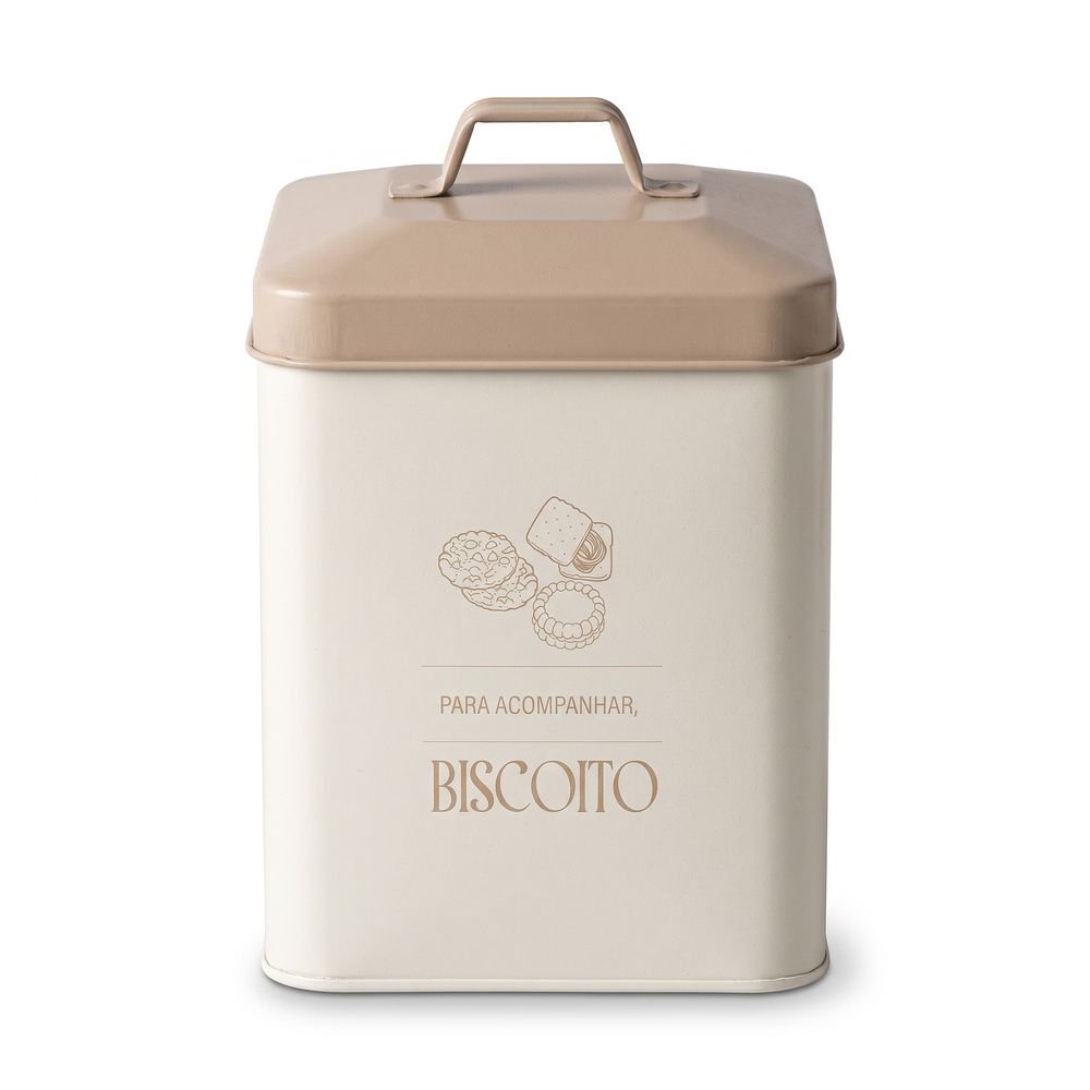 Lata para Biscoito Home Style Moment